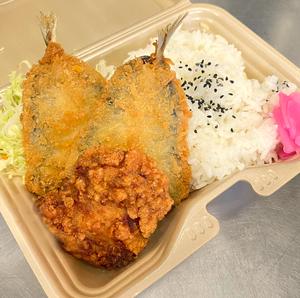 アジフライ弁当