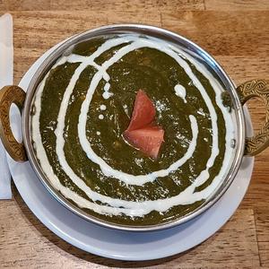 ほうれん草マトンカレー Sag Mutton Curry