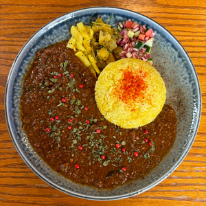 定番キーマカレー
