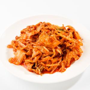 豚とキムチの炒め