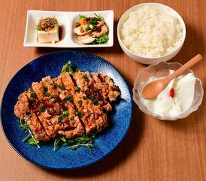 油淋鶏(ユーリンチ)定食【中華料理定食】