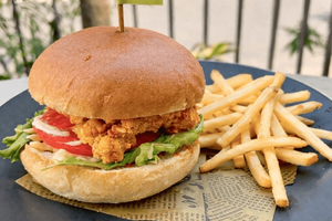 チキンバーガー ポテトSセット