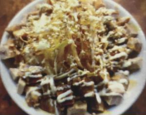 ネギマヨチャーシュー丼