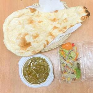 【当店売上No.2】ほうれん草マトンカレー Spinach & Mutton Curry 1,390