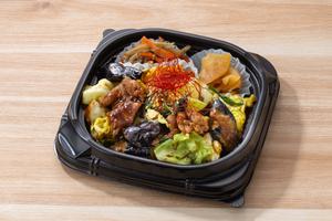 茄子と豚肉の味噌炒め弁当