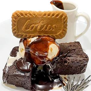 チョコレートケーキ(アイスクリーム)