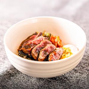 A5ランク黒毛和牛 上ロースステーキ丼