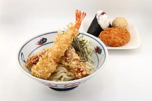 そば太鼓亭 海老天うどん弁当(大)