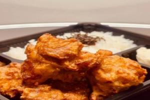 並盛り180g ろっから弁当 6 pieces fried chicken bento(Rice 180g Average size)