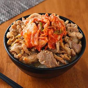 キムチにんにく醤油豚丼並(お肉200g)
