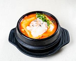 チーズスンドゥブ(ライス付き) Cheese Sundubu (With Rice)