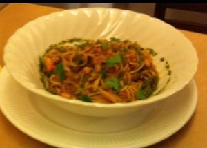 気まぐれパスタ