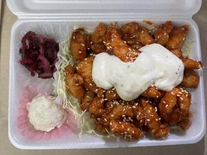 鶏笑 鶏笑ヤンニョムチキン弁当 タルタルソース付