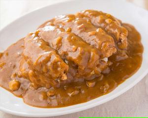 名代上メンチカレー