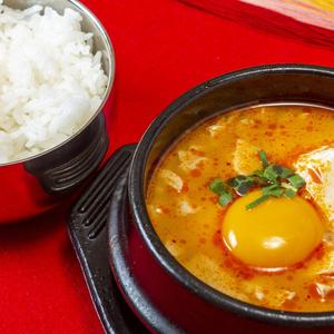 スン豆腐チゲ(ライス付)