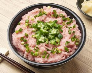 ねぎとろオクラ丼(6)