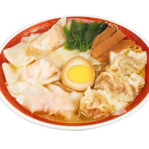 広州市場人気No.1 二種盛り雲呑(ワンタン)麺 塩