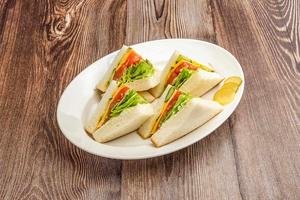ベジタリアンサンドウィッチ VEGETARIAN SANDWICH