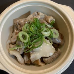 ホルモンだけ炒め 塩