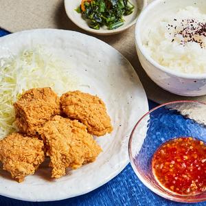 とり鉄 【エスニック】特製からあげ4個弁当 スイートチリソース