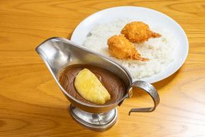 カニクリームコロッケカレー
