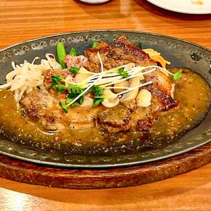 サーロインステーキグリル板焼き