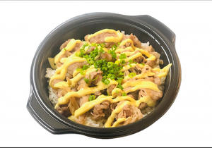 からしマヨ牛丼