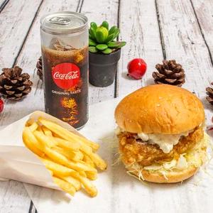 チキン南蛮バーガーセット