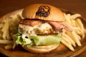3pm Bacon Cheese Buerger &French fries