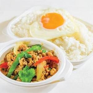 ガパオライスセット Gra Pao Rice