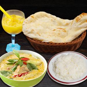 グリーンカレーセット Green Curry Set
