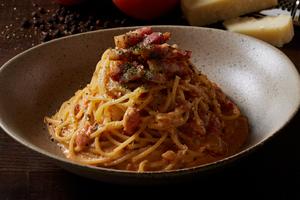 トマト×カルボナーラ Tomato × Carbonara