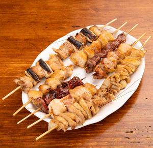 炭火焼鳥おまかせ10本セット(塩)