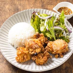国産若鶏のから揚げ油淋鶏プレート