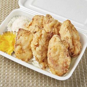 只今10%オフ！【特盛まで無料！】ムネからあげ弁当 Chicken Breast Bento Box