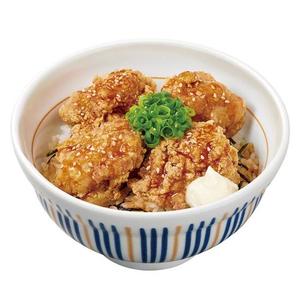 なか卯 マヨ鶏から丼 Fried Chicken Rice Bowl w/Mayonnaise
