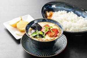 茄子トマトチーズカレー Eggplant ,tomato,cheese curry