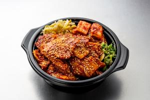 豚キムチ丼