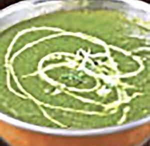 ほうれん草チキンカレー