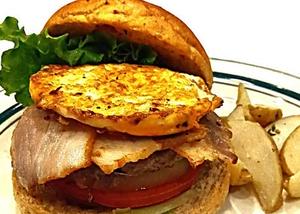 自家製ベーコンエッグバーガー Homemade Bacon＆Egg burger