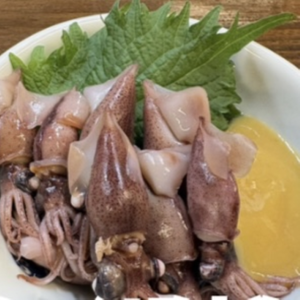 ホタルイカの酢味噌