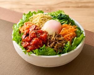 旨辛タコと5種類のナムルビビンバ