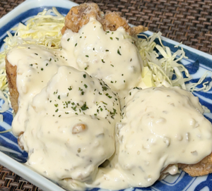 タルタルからあげ【もも肉】 Tartar Fried Chicken [Thigh Meat] 1pc
