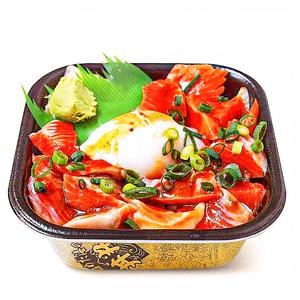 丼丸 サーモンユッケ丼