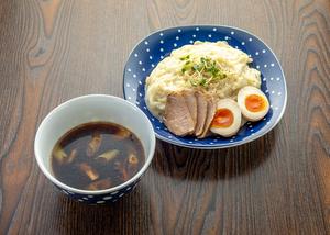 とろろ鴨つけ麺(1玉)全部乗せ