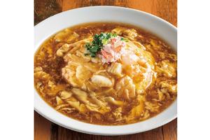 海鮮入り豪華天津飯 Crab Omelet on Rice