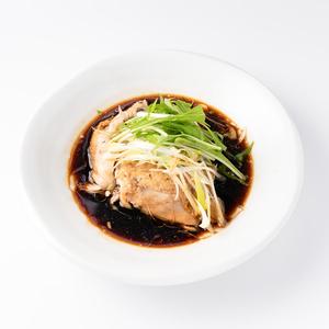 柔らか蒸し鶏の葱油醤油(もも肉)
