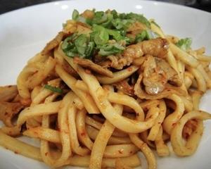 キムチ焼きうどん
