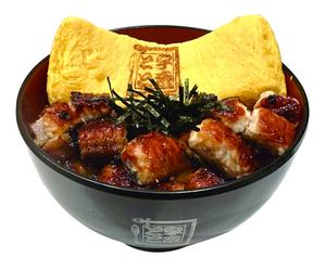 鰻と出汁巻き玉子の相盛り丼セット