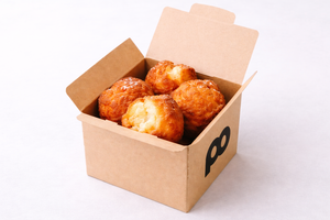 【5個入りボックス】塩サーターアンダギー「Box of 5 Japanese donuts」